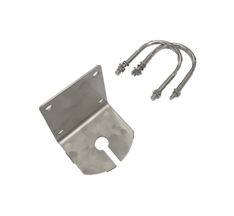 BLACKHAWK L BRACKET FOR TRUCKER ANTENNA BULL - BAR MOUNT